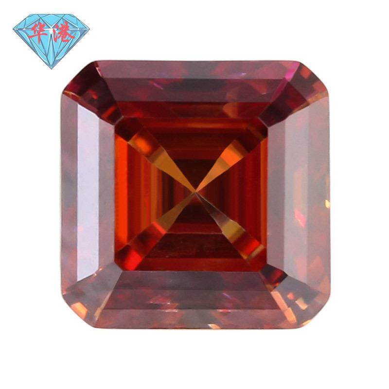 华港宝石 正方倒角车平石榴红色莫桑石裸石戒面 阿斯切莫桑裸钻,鲜花速递/花卉仿真/绿植园艺,割草机/草坪机,淘宝优惠券,粉丝福利购,淘宝优惠卷