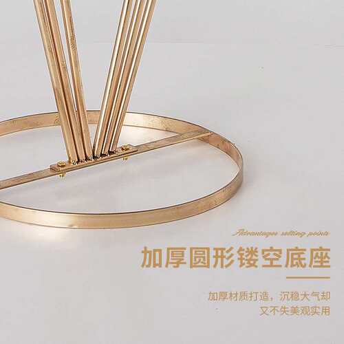 跨境婚庆道具电镀铁艺花架路引舞台签到处桌花器T台装饰落地花架