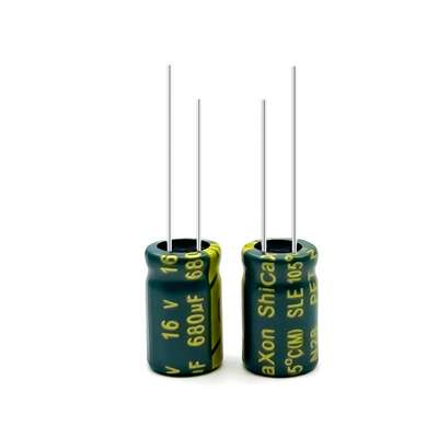ShiCaXon插件电解电容16v680uf 8x12高频低阻厂家直销105℃