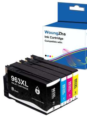 八达兼容HP963XL墨盒适用HP Pro9010 9022打印机