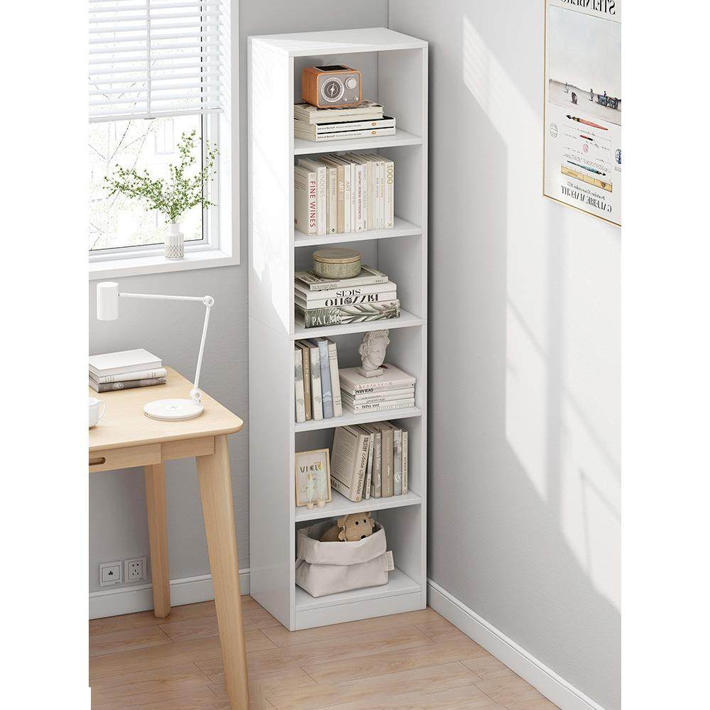 书架置物架落地简易家用多层客厅柜子储物柜窄缝小书柜靠墙边收纳,住宅家具,书架,淘宝优惠券,粉丝福利购,淘宝优惠卷