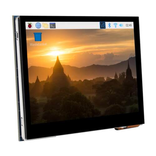 3.5inch DPI LCD 电容触控屏262K彩色640×480像素 DPI通信