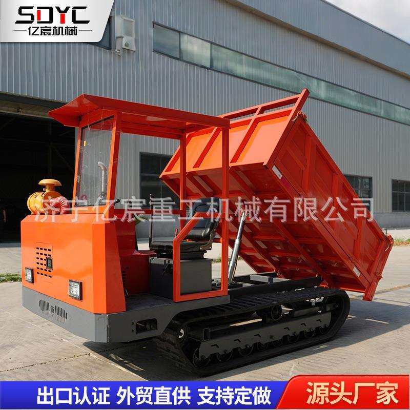 林业履带式自卸车2-12吨全地形履带自卸车果园建筑工程机械自卸车