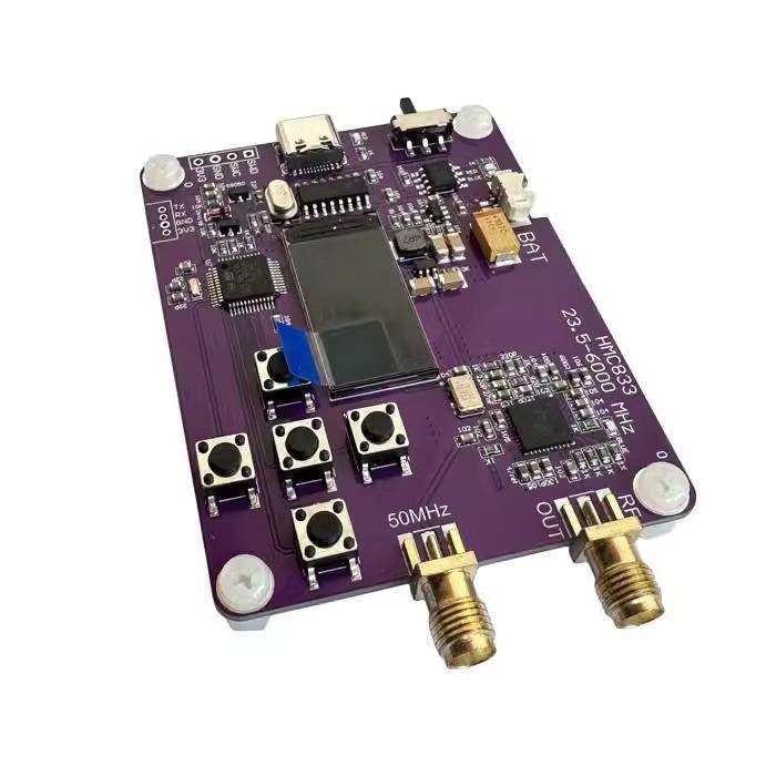 HMC833射频信号发生器带oled屏幕显示6ghz射频信号源发送器