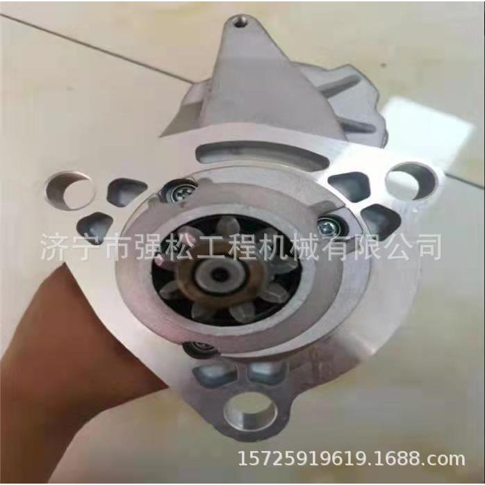 上柴6114，9齿的起动机 发动机启动机发电机总成 涡轮增压器