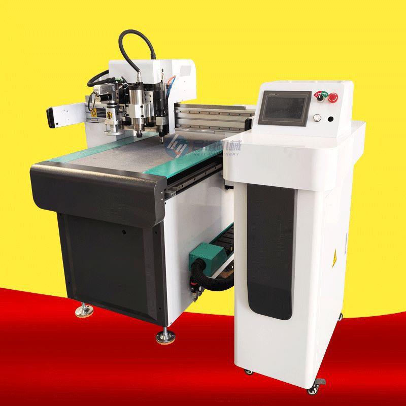 pvb膜树脂膜聚酯纤维吸音板猫抓板珍珠棉双头刀座振动刀切割机