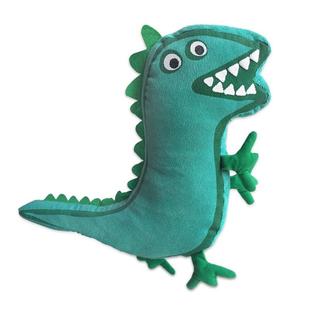 双面乔治的恐龙先生毛绒玩具抱枕男孩娃娃公仔送宝宝节日礼物 普