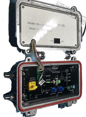 杰奇洛光接收机有线电视光端机低-18dbm两路catv数字模拟光转电10