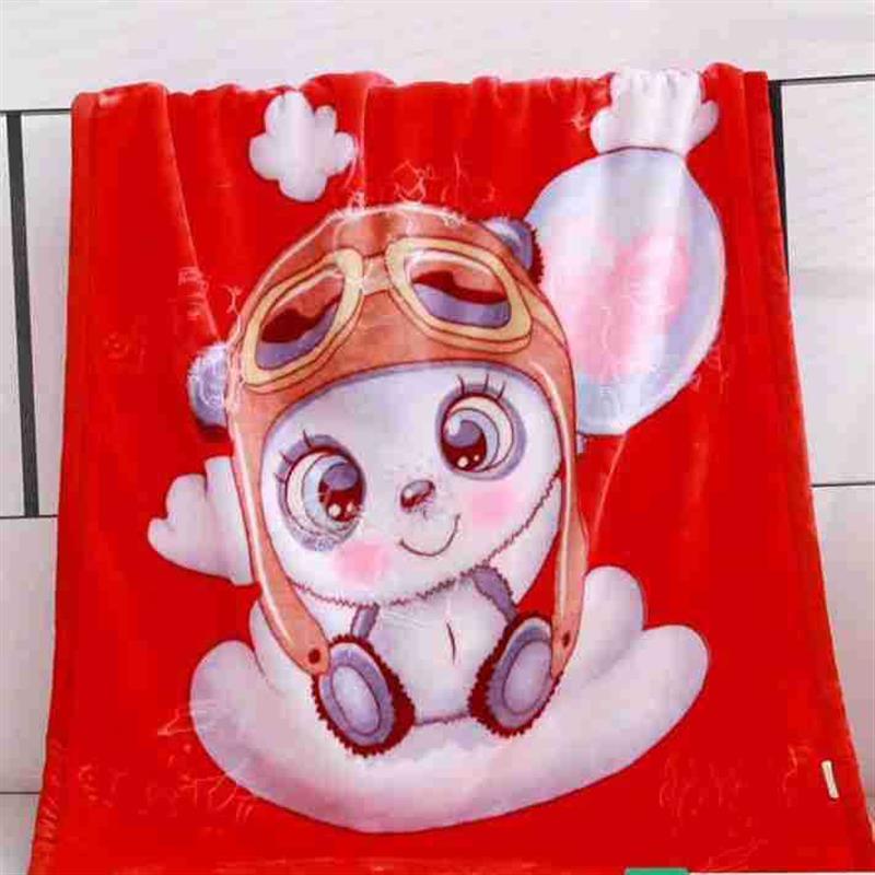 新生宝宝云毯婴儿童毯毛毯双层加厚冬季新生儿抱毯儿童盖毯被子