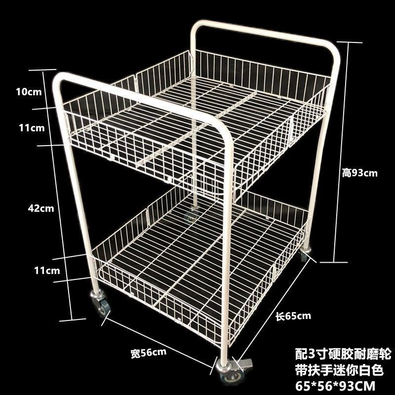 带扶手移动摆摊车地摊推车移动货架花车货架促销台展示架促销货架