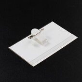 24个装 工作人员胸牌展会证PVC员工牌嘉宾出席证医生护士工牌列席