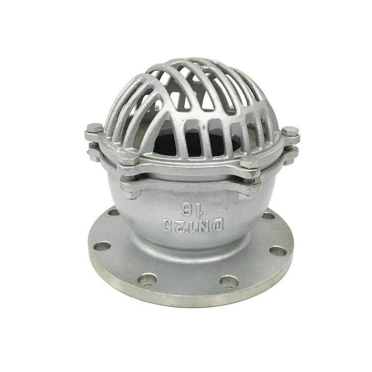 厂家供应不锈钢底阀H42W-6/10P不锈钢吸水底阀水泵用底阀止回阀