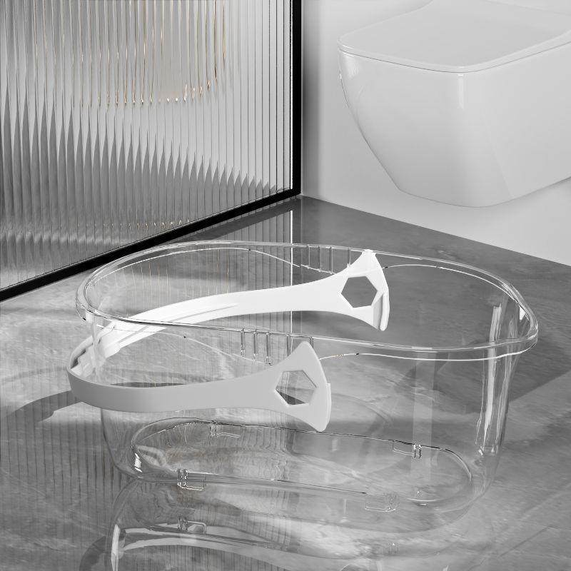 涮洗拖把桶长方形平板拖布桶单桶拖地提桶水桶塑料方桶家用墩布桶