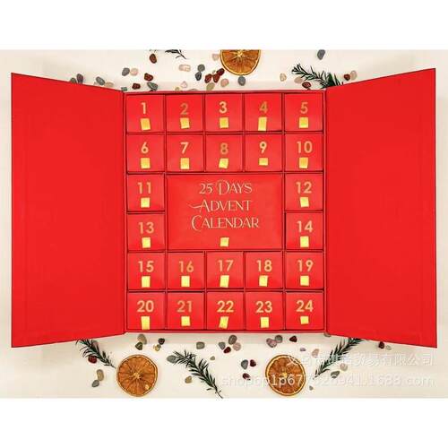 跨境新款Crystal Advent Calendar for 25 Days