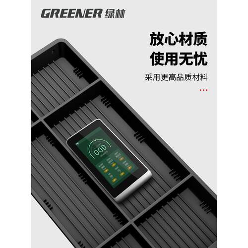 绿林工具箱家用多功能五金收纳车载维修电工手提式大收纳盒美术生