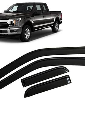 适用福特FORD F-150 Extended Cab 2015-2020晴雨挡侧窗导流板