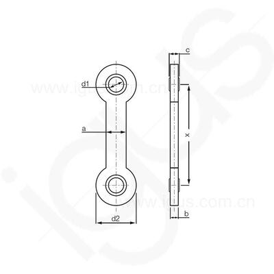 igus德国易格斯角支轴承EGZM ,iglidur? J，自润滑双关节抗腐蚀