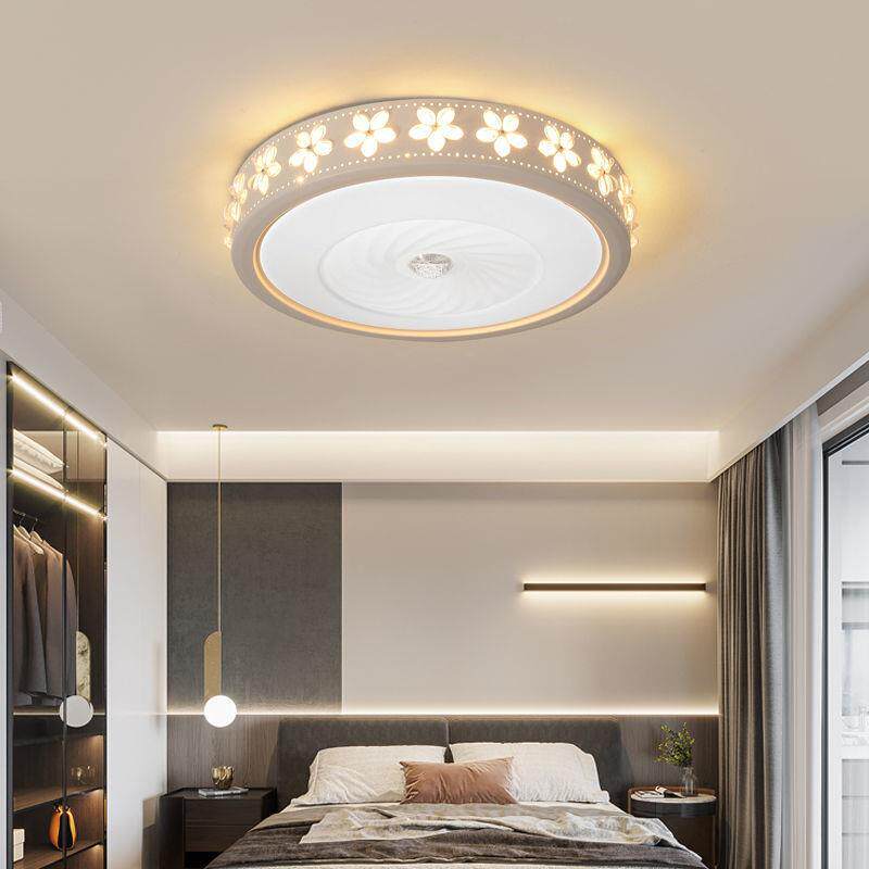 led吸顶灯卧室灯圆形房间灯轻奢温馨卫生间阳台灯具大全家用灯饰