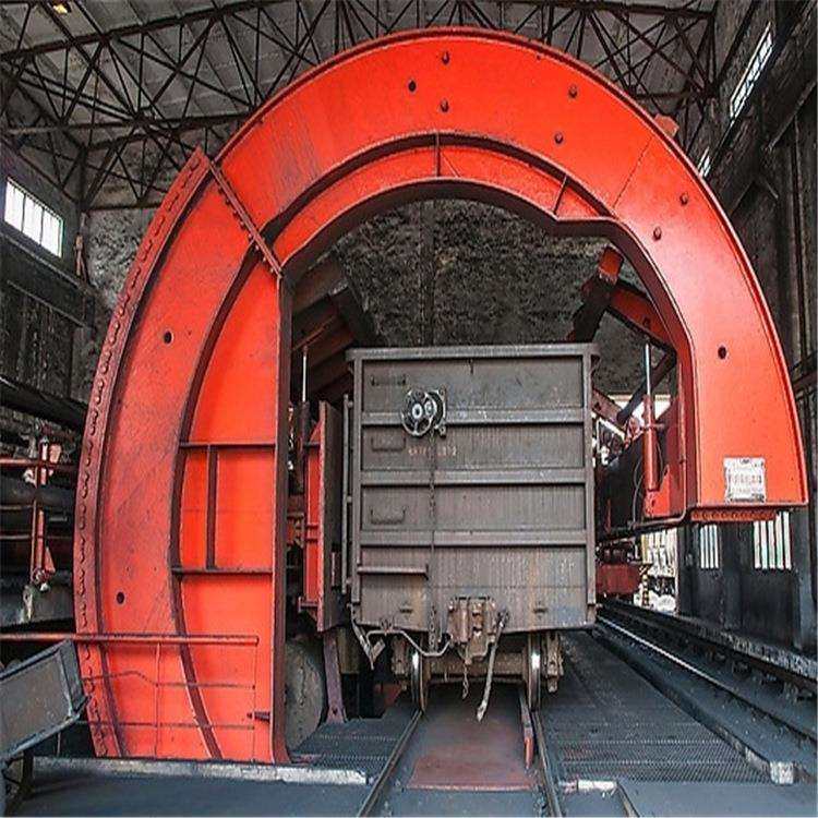 现货供应 O型翻车机 适用车辆C60铁路敞车散装物料翻卸的设备