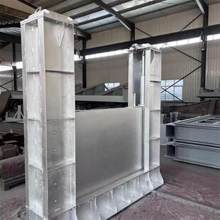 不锈钢液动下开式堰门 可调节旋转式堰门 智能截流井雨污分流堰板