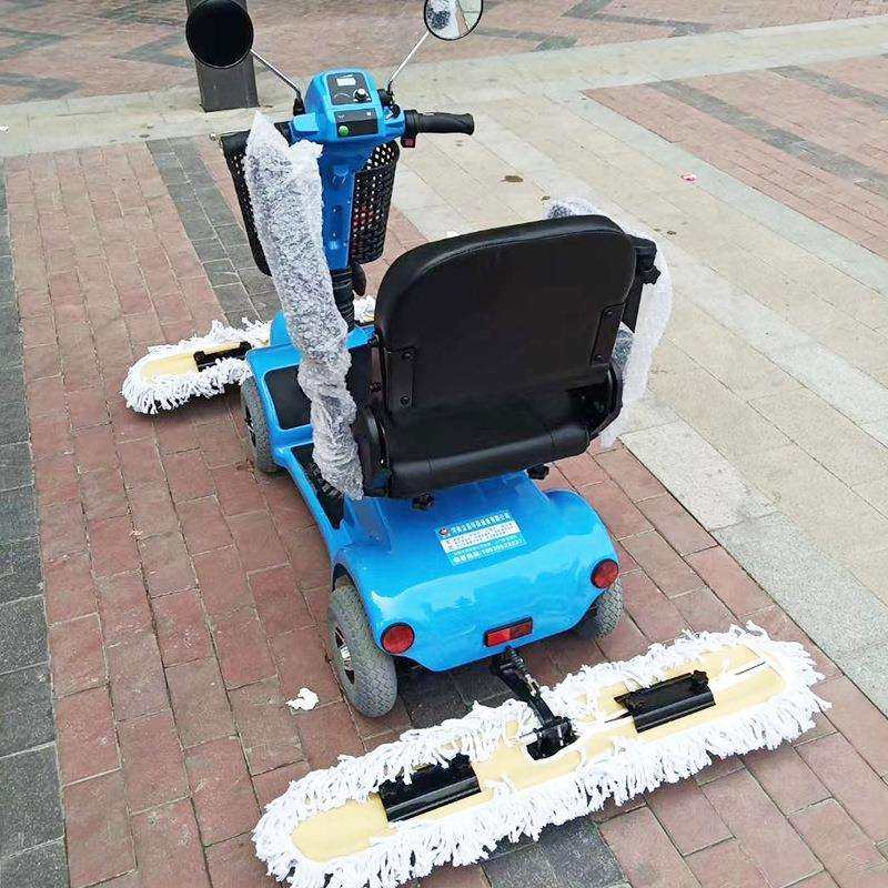 驾驶电式动尘推车商用拖地库物业工厂车间三轮清洁车洗扫擦地机