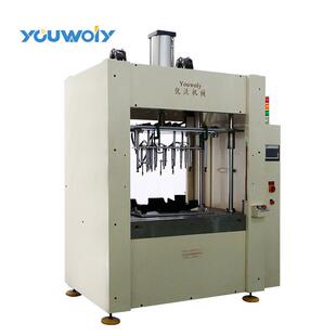 厂家供应汽车配件多点热铆机大型立式热板机汽车门板零件热铆机