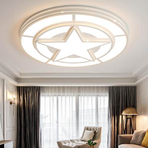 LED吸顶灯客厅灯具特大圆灯2米会议室简约大气吸顶灯中山家装灯饰