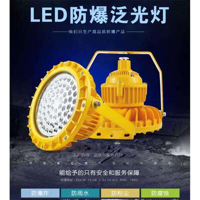LED防爆灯20W30W40W50W100W150W200W加油站化工厂带防爆合格证灯