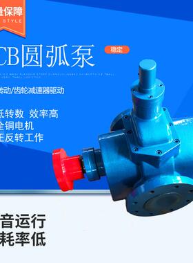 铸铁YCB10-0.6泵头 圆弧齿轮泵 油脂输送泵 果汁输送齿轮泵