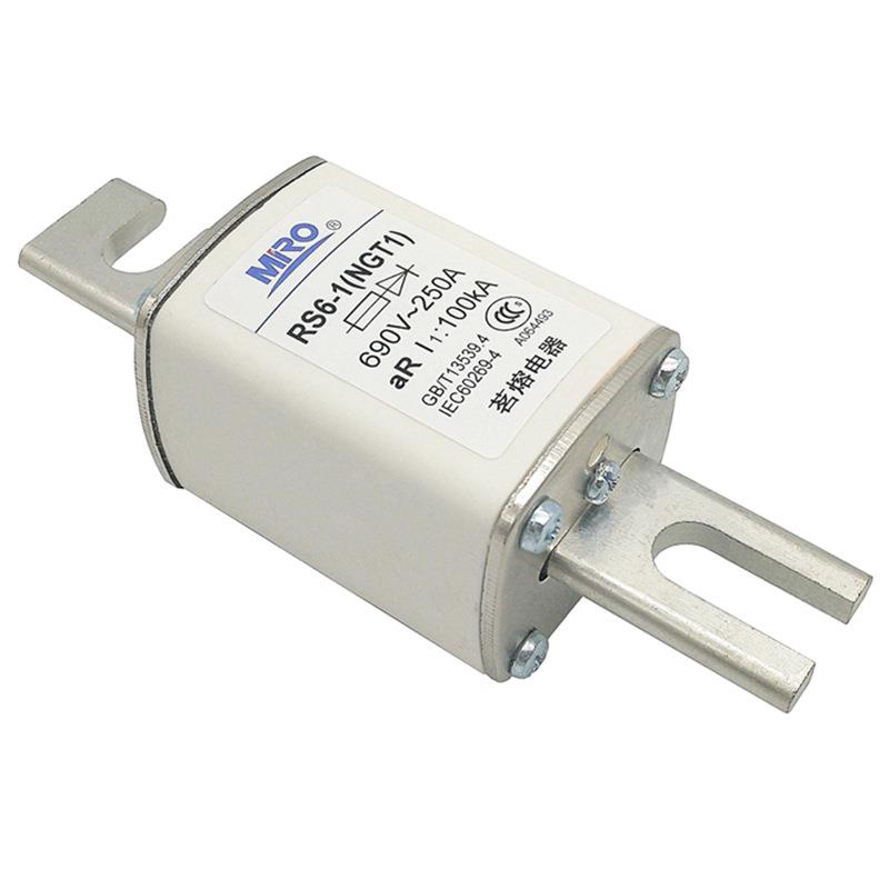 MRO茗熔RS6-1 NGT1快速熔断器690V aR 100A125A160A200A250A