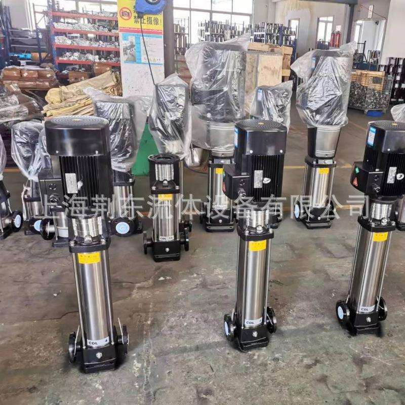 CDL不锈钢立式多级离心泵高层供水高扬程50CDLF12-50立式管道泵