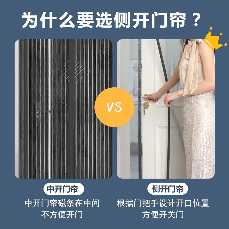 防盗门纱门WBZ防蚊门帘通风木门金刚纱窗防蝇7W入户门纱帘网进户