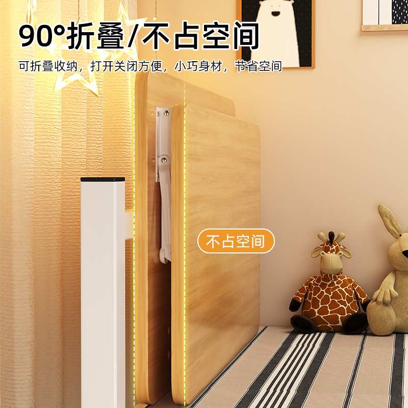 可折叠宿舍床上小桌子学生宿舍电脑桌寝室懒人书桌学习桌上铺神器