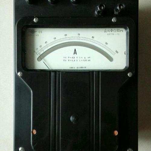 上海惠图电气供应 C31-V 直流电流表0.5级  500V直流电流表