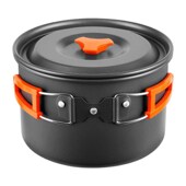 新型户外锅具露营炊具烧水茶壶煎锅便携野外炉具野营餐具套锅用品