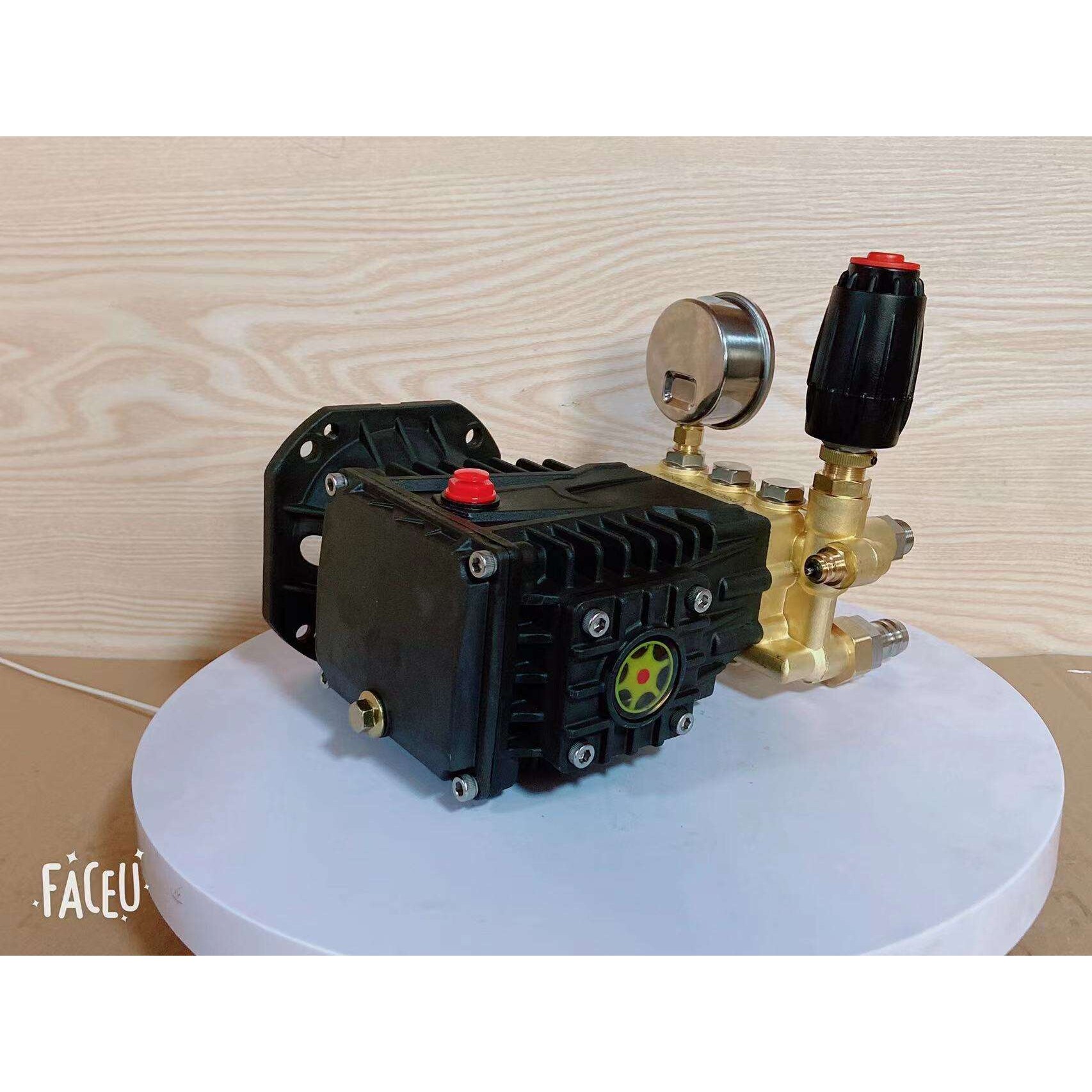 虎啸HX-1860高压泵头洗车机机头高压清洗机水泵商用工业修理配件