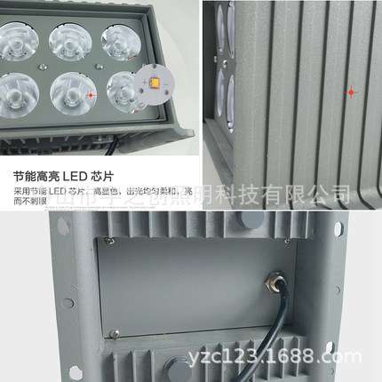 LED一束光聚光壁灯户外双向壁灯聚光双头壁灯束光窄光束双头壁灯