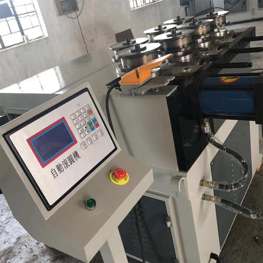 滚圆机厂家直供型材卷圆管不锈钢管弯弧机铜铁铝管液压数控卷圆机