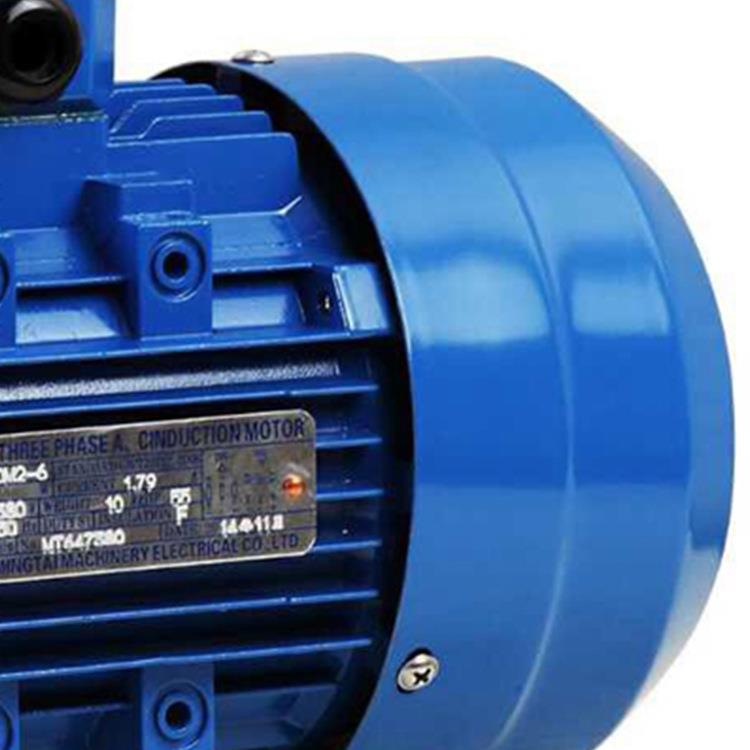 销B14小法兰MS-80M2-0.75w铝壳电机三相异步交流电动机三相220V
