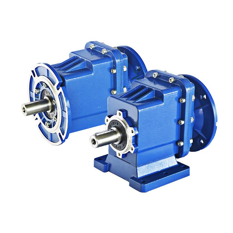 卧式铝壳减速器RC03卧式模块化直连电机精密硬齿面斜齿轮减速机