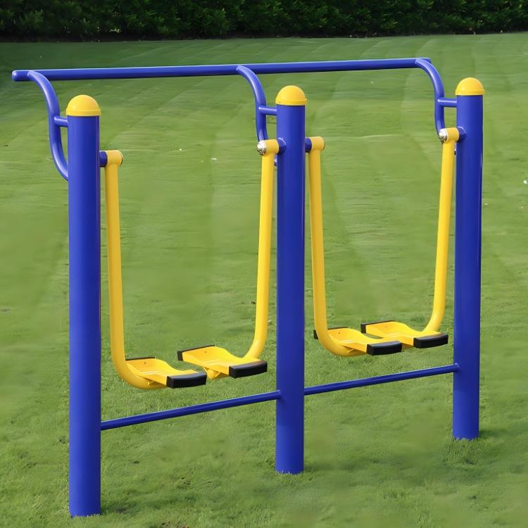 双人落地漫步机户外健身器材社区小区公园校园健身路径休闲器材