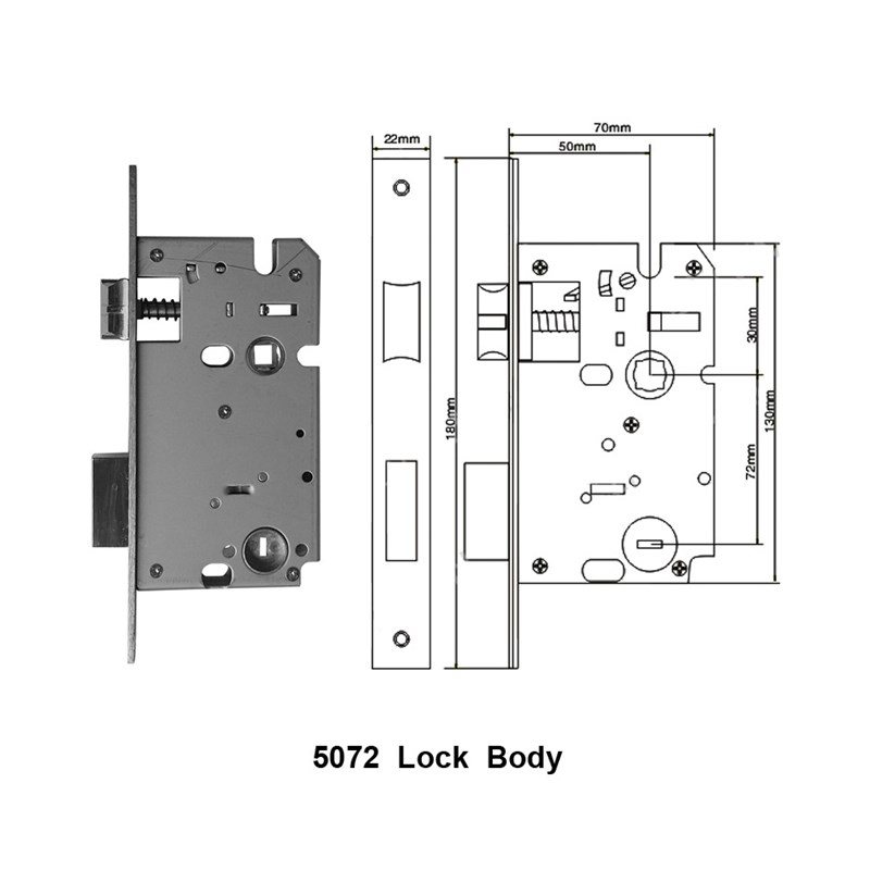 陶瓷金色分体锁中式木门锁家用通用型分体锁把手white door knob