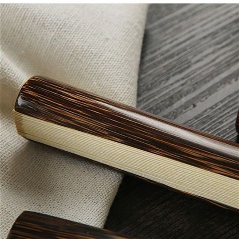 V折扇金丝竹扇骨苏工空白扇面文玩扇7/8/9/95寸桃丝棕竹宣纸