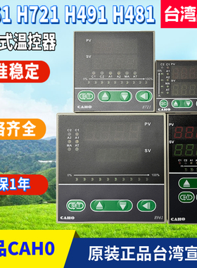 CAH0台湾宣荣H961 H721 H491 H9F41 H481智能温控器压力液位控制