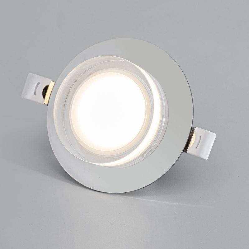 筒灯led天花灯现代轻奢无主灯嵌入式洞灯创意玫瑰金走廊过道灯