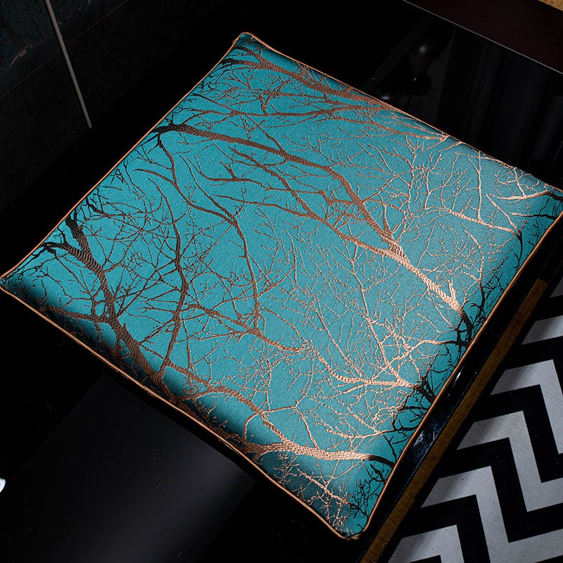 记忆棉简约现代红k木椅子坐垫茶椅实木太师椅圈椅茶桌椅垫餐桌家