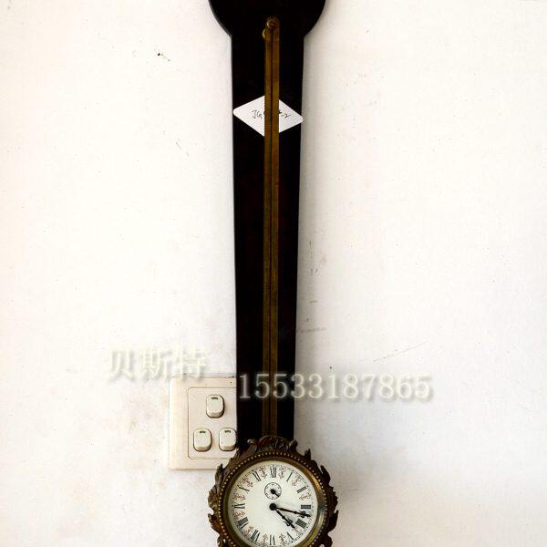 全铜机械升降钟|无需上弦|老式仿古董挂钟|骨架钟|压力滚珠钟苏钟