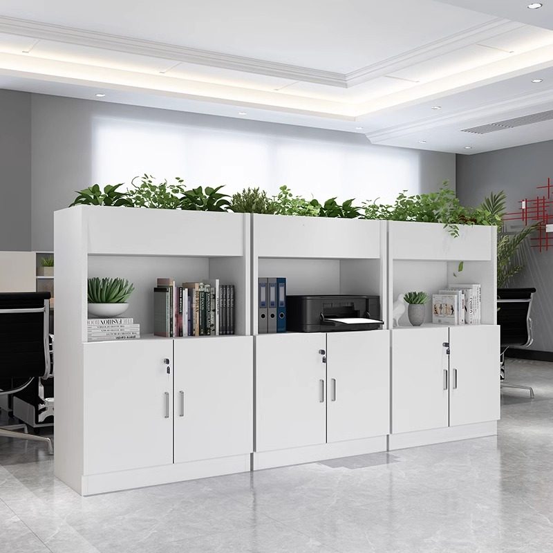 文件柜矮柜木质隔断花槽柜办公室职员资料柜落地柜收纳柜办公柜子,商业/办公家具,花槽柜,淘宝优惠券,粉丝福利购,淘宝优惠卷