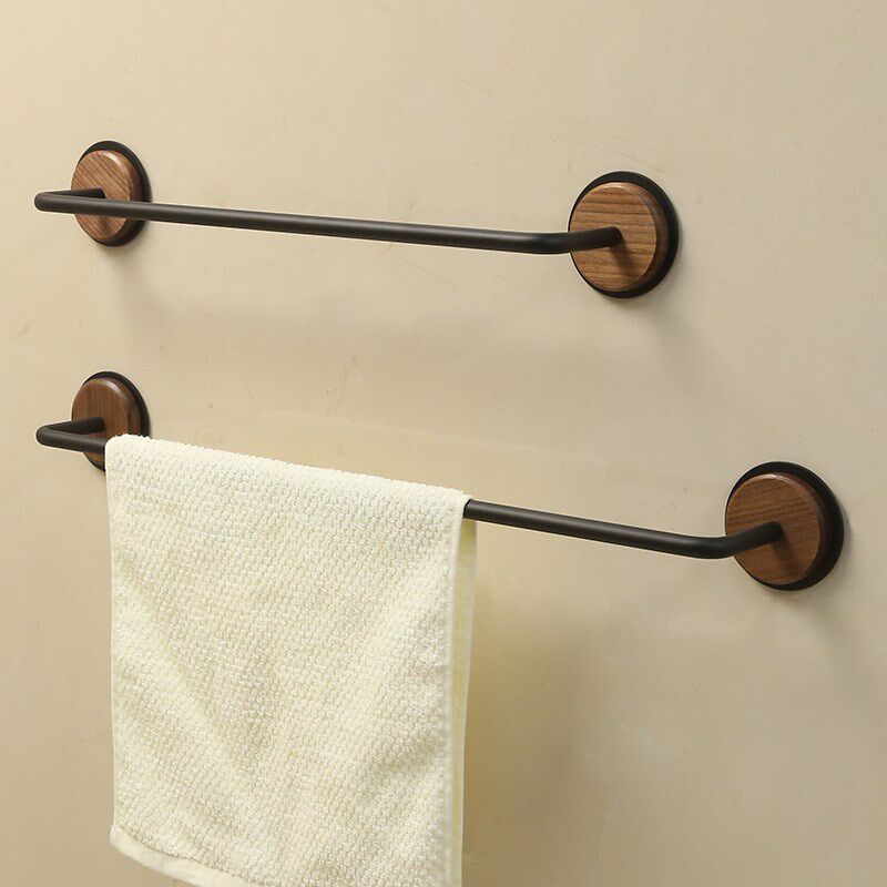胡桃木浴室拖鞋架门后置物架免打孔卫生间鞋子挂架厕所壁挂收纳架