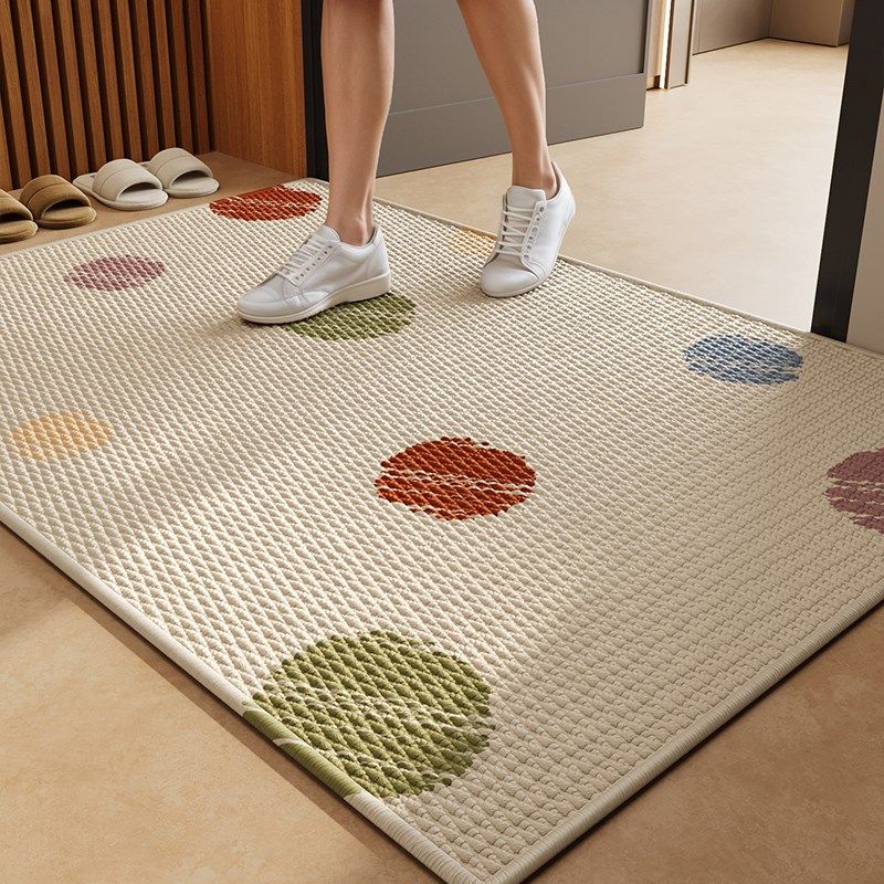 入户门地垫彷剑麻防滑玄关耐脏耐磨免洗地毯大门口高级感圈绒脚垫,居家布艺,入户地垫,淘宝优惠券,粉丝福利购,淘宝优惠卷